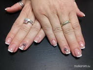 Francia fekete virággal