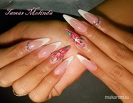 Best Nails - virágos