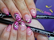 Best Nails - virágos