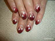 Best Nails - csillagok csillámon