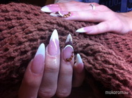 Stiletto csoki barna arany dekor