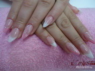 Best Nails - fehér és rózsaszín