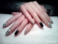 Best Nails - mintás