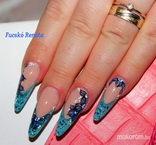 Best Nails - Aranyos virágok