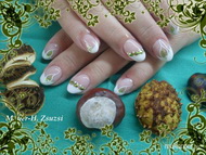 francia köröm variáció