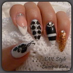 Best Nails - Black and White
