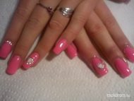 Rózsaszín szivecskés