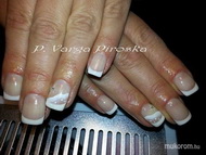 Zselé saját körömre akrillal