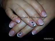 Zselé géllakk véggel akrillal