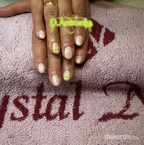 márvány egy kis virággal