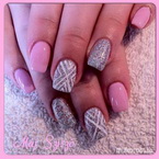 Rózsaszín csillámmal