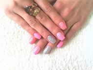 rozsaszin csillámos