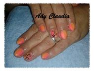 színátmenet világítós zseléből