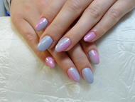 pasztel színek és ombre