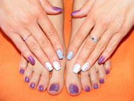 összeillő láb és kéz