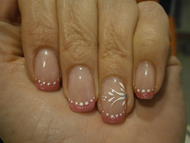 Best Nails - virágmintás