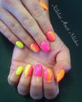 Neon ombre