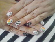 Pöttyös csíkos kombó