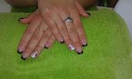 Best Nails - fekete fehér