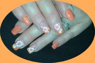 Best Nails - virágos14