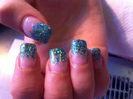 Best Nails - kék zöld
