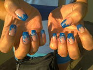 Best Nails - kékség