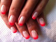 Best Nails - neon narancs