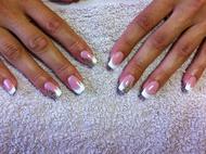 Best Nails - Francia zselé glitterrel