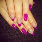Neon lila