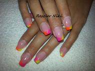 Épített zselés ombre