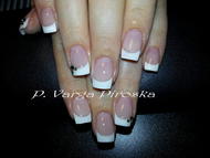 Francia zselé strasszokkal