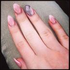 Barackos zselés köröm