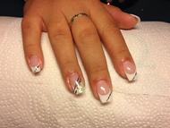 Tört kagyló és díszítő csík