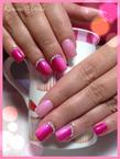 Pink ombre