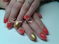 Piros és króm arany