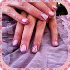 Épített zselés swarovskival