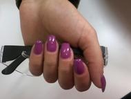 Best Nails - lila gél lakk épitett szelén