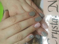 egy kis szürke púder kombináció