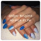 Zselés ombre köröm