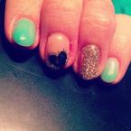 Best Nails - Valentin napi szivecskés