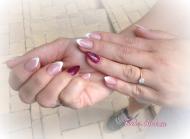 Best Nails - kígyó minta