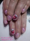 Best Nails - Zselés festéses epres 