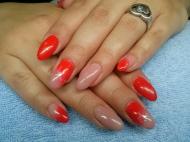 piros ombre