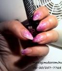 lila fehér összemosott