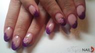 Best Nails - lila csillám