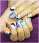 Best Nails - Kék ombre