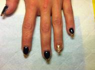 Fekete arany csillámmal