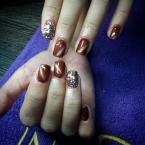 Best Nails - Tiger eye 