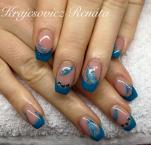 Best Nails - Kék tollas