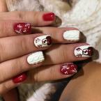 Téli zselés köröm